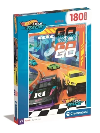 Puzzle 104  Super Kolor Hot Wheels 29789