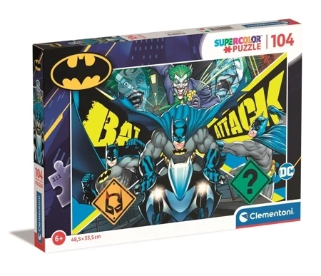 Puzzle 104 super kolor Batman 27174