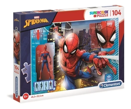 Puzzle 104 super kolor Spider Man 27118