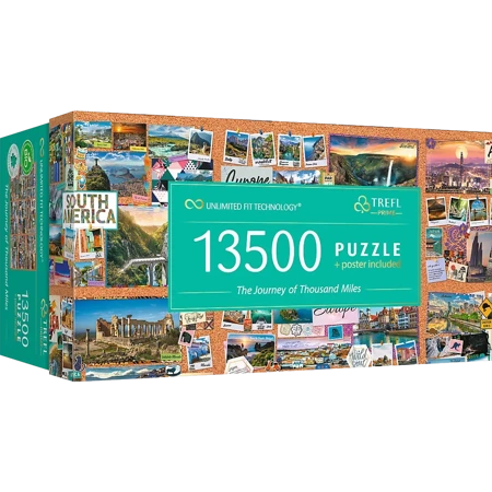 Puzzle 13500 Trefl Prime UFT  The Journey of Thousand Miles 81025