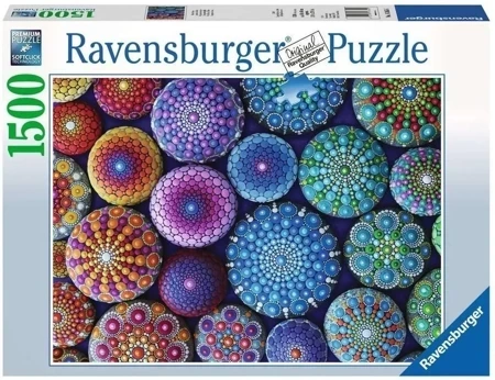 Puzzle 1500 Kolorowe kamienie