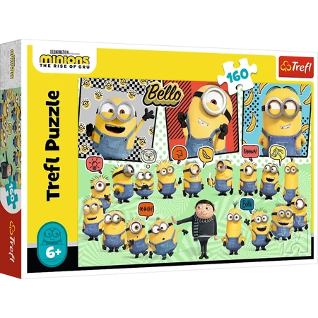 Puzzle 160 Bello! Minionki 15398