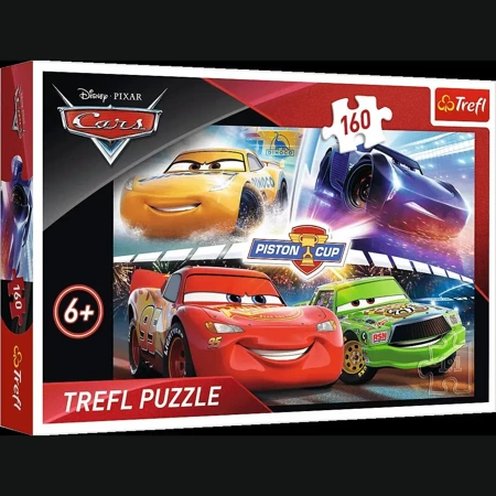 Puzzle 160 Cars, Zwycięski wyścig Trefl