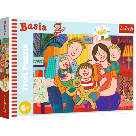 Puzzle 160 Poznaj Basię 15409