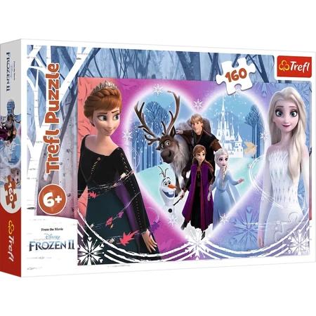 Puzzle 160 Radosne chwile Frozen 2 15408