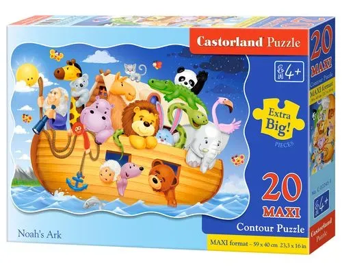 Puzzle 20 maxi - Arka Noego CASTOR