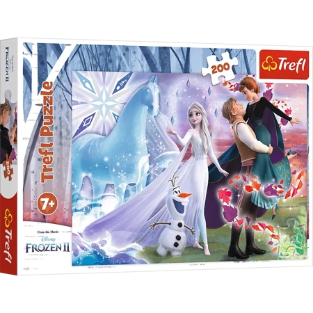 Puzzle 200 Magiczny świat sióstr Frozen 2 13265