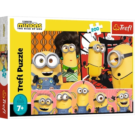 Puzzle 200 Minionki w akcji TREFL