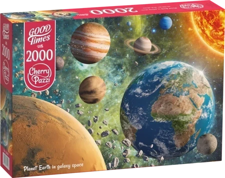 Puzzle 2000 CherryPazzi  Planet Earth in Galaxy 50118