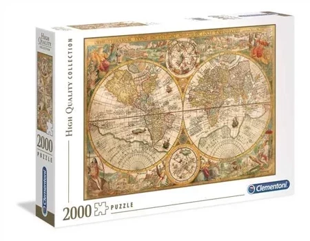 Puzzle 2000 HQ Starożytna mapa 32557