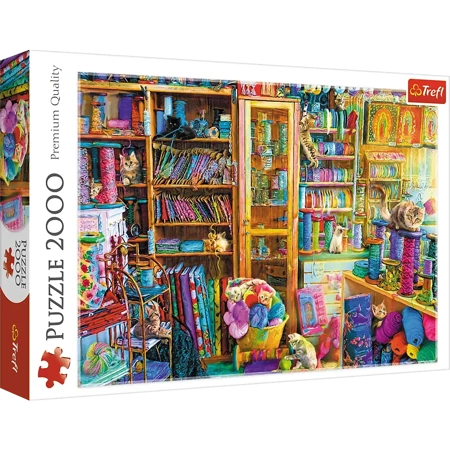 Puzzle 2000 obserwacyjne Koci raj 27113