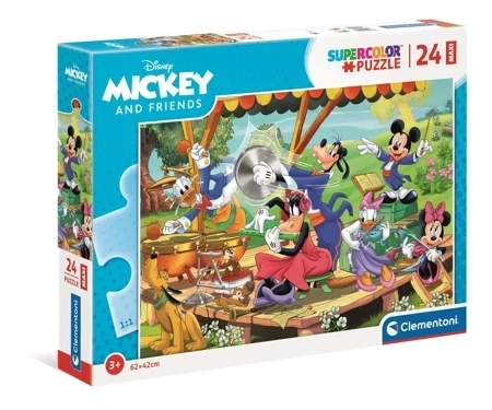 Puzzle 24 Maxi Super Kolor Mickey & Friends