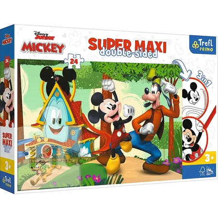 Puzzle 24 SUPER MAXI Wesoły Domek i przyjaciele 41012