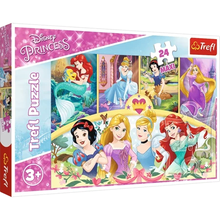 Puzzle 24 maxi Magia wspomnień Disney princess 14294