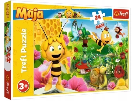 Puzzle 24 maxi W świecie Pszczółki Mai 14297