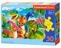 Puzzle 30 Dinosaurs Selfie CASTOR