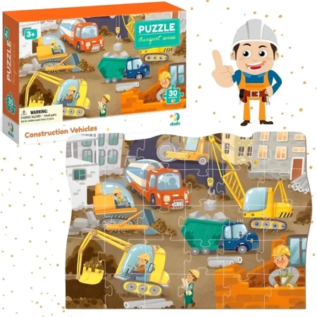 Puzzle 30 Maszyny budowlane