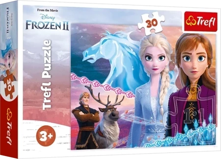 Puzzle 30 Odwaga sióstr Frozen 2 18253