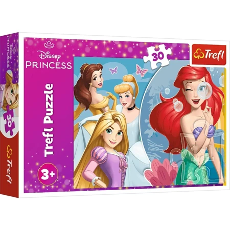 Puzzle 30 Piękny dzień księżniczek Disney 18308