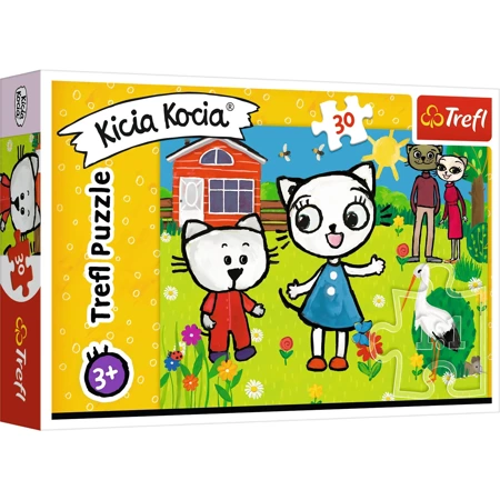 Puzzle 30 Przygody Kici Koci 18264