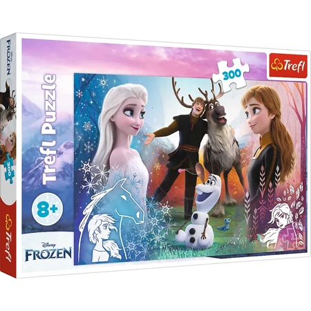 Puzzle 300 Magiczny czas Frozen 2 23006