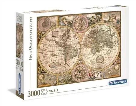 Puzzle 3000 HQ Stara mapa 33531