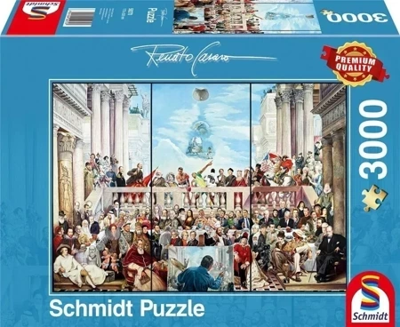 Puzzle 3000 PQ Tak przechodzi się do historii R. Casaro 105044