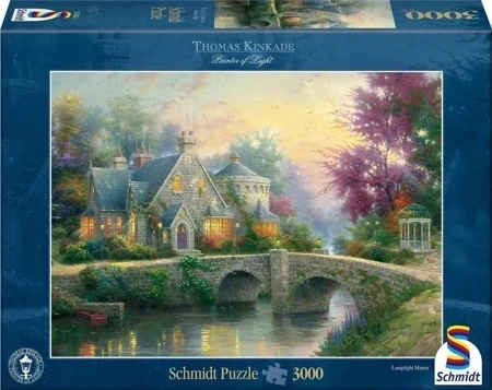 Puzzle 3000 PQ Wieczorną porą T.Kinkade 103436