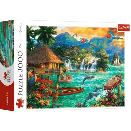 Puzzle 3000 Życie na wyspie 33072