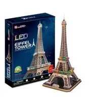 Puzzle 3D Wieża Eiffel'a LED