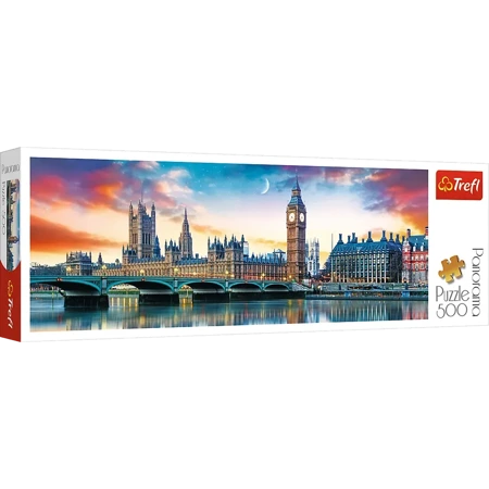 Puzzle 500 Big Ben i Pałac Westminsterski TREFL