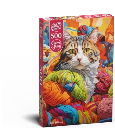 Puzzle 500 CherryPazzi Feline Whimsy 20098