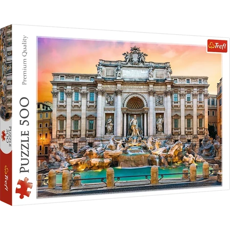 Puzzle 500 Fontanna di Trevi Rzym 37292