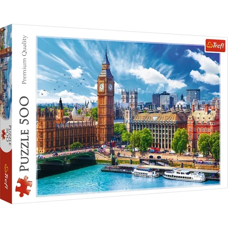 Puzzle 500 Słoneczny Londyn 37329