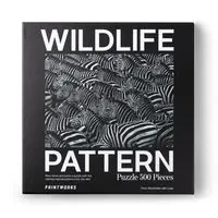 Puzzle 500 Wildlife Pattern Zebra