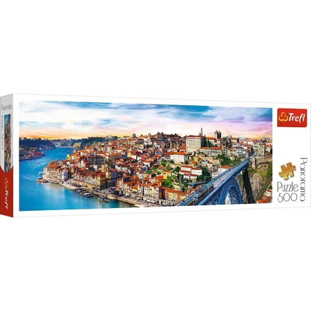 Puzzle 500 panoramiczne Porto Portugalia 29502