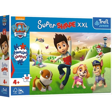 Puzzle 60 Super Shape XXL Psi Patrol TREFL