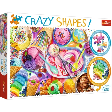 Puzzle 600 Crazy Shapes Słodkie marzenie 11119