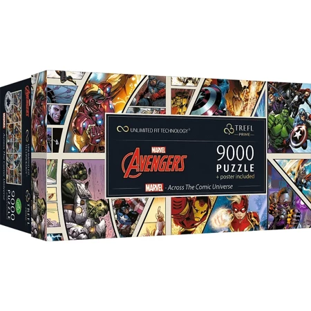 Puzzle 9000 UFT Marvel - Across The Comic Universe