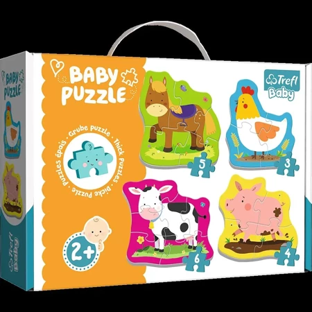 Puzzle Baby Classic Na farmie 36127