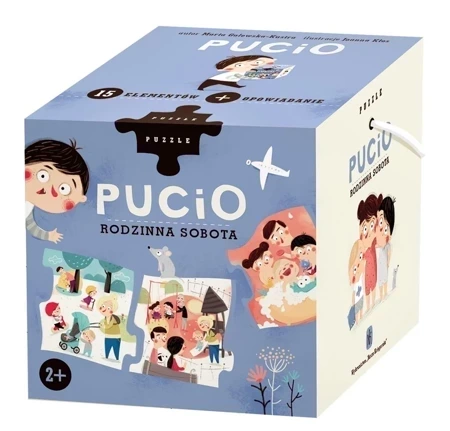 Puzzle. Pucio. Rodzinna sobota. Wiek: 2+ lat