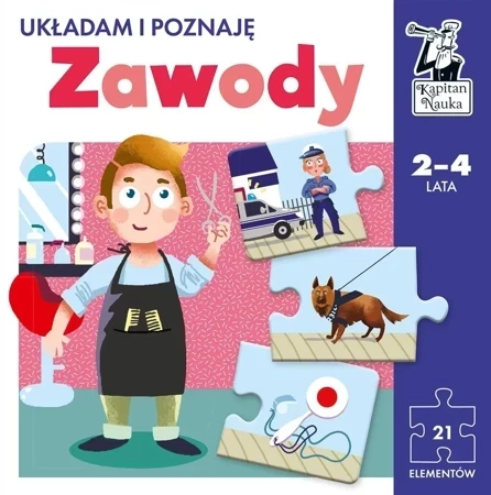 Puzzle. Układam i poznaję. Zawody. Kapitan Nauka