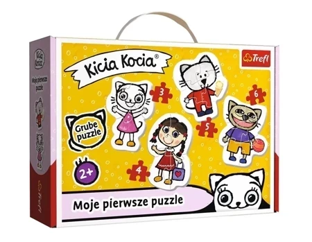 Puzzle baby classic Wesoła Kicia Kocia 36088