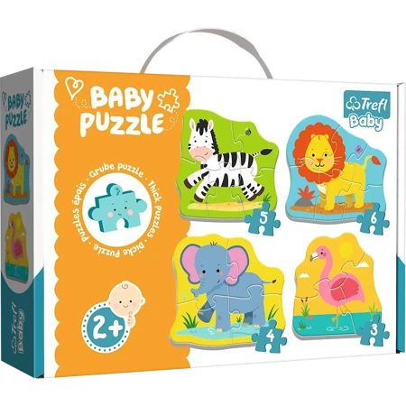 Puzzle baby classic Zwierzątka na safari 36073