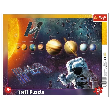 Puzzle ramkowe 25 Układ Słoneczny TREFL