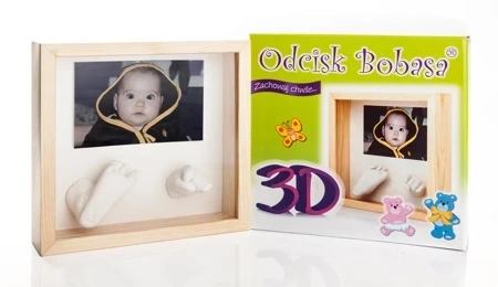 Ramka 3D Odcisk bobasa