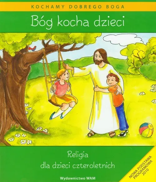 Religia Bóg kocha dzieci podręcznik dla dzieci 4-letnich + CD