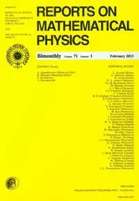 Reports on Mathematical Physics 54/1 wer.eksp.