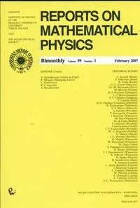 Reports on Mathematical Physics 59/1