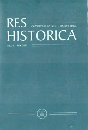 Res Historica T.34